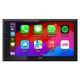 JVC KW-M695DBW Apple CarPlay és Android Auto, DAB+/FM rádió, Bluetooth és prémium hangzású 2 DIN autós multimédia