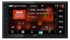JVC KW-M695DBW Apple CarPlay és Android Auto, DAB+/FM rádió, Bluetooth és prémium hangzású 2 DIN autós multimédia