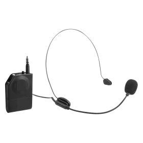   Trevi EM 408 UHF – Vezeték nélküli mikrofon szett adóval, vevővel, fejmikrofonnal és csíptetős mikrofonnal