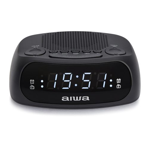 Aiwa CR-09J Modern, Praktikus és stílusos ébresztőóra beépített AM/FM rádióval, Japán technológia