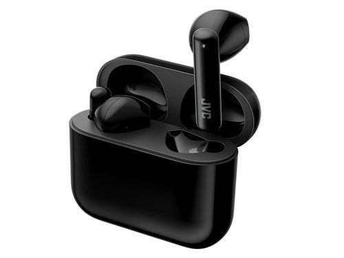 JVC HA-A4T-B True Wireless, Bluetooth fülhallgató letisztult dizájn, kényelmes viseletet és megbízható teljesítmény, fekete