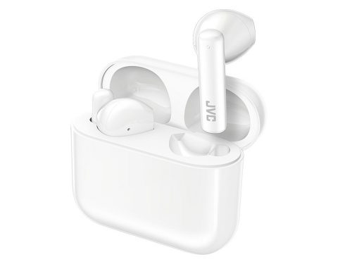 JVC HA-A4T-W True Wireless, Bluetooth fülhallgató letisztult dizájn, kényelmes viseletet és megbízható teljesítmény, fehér