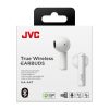 JVC HA-A4T-W True Wireless, Bluetooth fülhallgató letisztult dizájn, kényelmes viseletet és megbízható teljesítmény, fehér