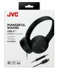 JVC HA-S33UC-B USB-C fejhallgató, akik nem mondanak le a hangminőségről, megbízhatóságról és kompatibilitásról, fekete