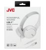 JVC HA-S33UC-W USB-C fejhallgató, akik nem mondanak le a hangminőségről, megbízhatóságról és kompatibilitásról, fehér