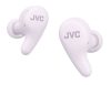 JVC HA-A23T-V True Wireless fülhallgató Zajszűrős fülhallgató a JVC legsikeresebb Gummi sorozatából, Szőlő joghurt szín
