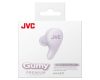 JVC HA-A23T-V True Wireless fülhallgató Zajszűrős fülhallgató a JVC legsikeresebb Gummi sorozatából, Szőlő joghurt szín