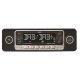 Dietz Retro 301DAB-BT Klasszikus megjelenésű, modern technológiájú autórádió a Retro szerelmeseinek, fekete-króm szín