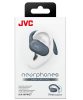 JVC HA-NP40T-A-U True Wireless Nearphones – open-ear dizájn, 26 órás üzemidő, IPX4 védelem, Kék színű