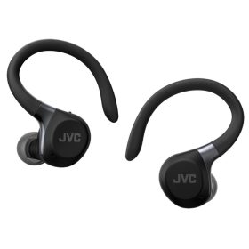   JVC HA-EC75T-B-U True Wireless sport fülhallgató – aktív zajszűrés, 40 óra üzemidő, IP57 védelem, fekete színben