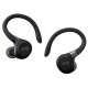 JVC HA-EC75T-B-U True Wireless sport fülhallgató – aktív zajszűrés, 40 óra üzemidő, IP57 védelem, fekete színben
