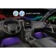 Phonocar 07309 LED Ambience Kit – teljes belső térvilágítás autóhoz, Bluetooth vezérléssel, 8 színnel, zenevezérelt fényjátékkal