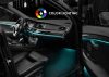 Phonocar 07309 LED Ambience Kit – teljes belső térvilágítás autóhoz, Bluetooth vezérléssel, 8 színnel, zenevezérelt fényjátékkal
