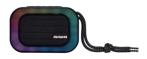 Aiwa BST-130TN stílusos, sokoldalú és IP66 védettségű Bluetooth hangszóró, kiváló hangminőséggel akár 8 órás lejátszással, Titán és fekete szín