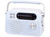 Trevi RDA 70 BR Klasszikus Retro FM/AM/SW rádió, Bluetooth-tal, USB és SD kártya bemenettel, beépített akkuval, kék szín