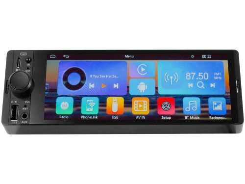 Trevi MDV 6370 DAB 6.6” érintőképernyős autórádió DAB+/FM rádió, 160W, Apple CarPlay / Android Auto támogatás