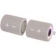 Trevi XSC 8A88 B TWS Bluetooth 5.3 Dupla hangszóró IPX5 védelemmel, Disco LED fénnyel, krém szín