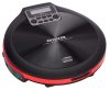 Aiwa PCP-850RD Hordozható MP3 Discman X-HyperBass és 50mp ESP védelemmel, fülhallgatóval és igényes tárolóval, piros