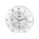 Trevi SL 3091 R kvarc ébresztőóra nagy, világító számlappal, halk SWEEP működéssel és SNOOZE funkcióval fehér