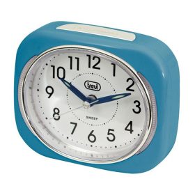   Trevi SL 3040 LED háttérvilágítású ébresztőóra , csendes SWEEP mechanika, fokozatos ébresztés, kék színben