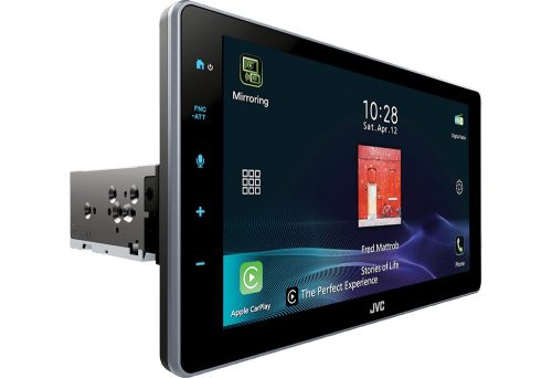 JVC KW-Z900DBW Prémium 1 DIN, 9” kijelzős autós mutlimédia vezeték nélküli CarPlay és Android Auto támogatással