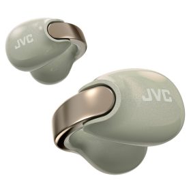   JVC HA-NP1T Pearl Edition vezeték nélküli nyitott fülklipsz fülhallgató 24 óra üzemidő, IPX4, gyöngyházfényű olívazöld színben