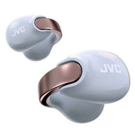   JVC HA-NP1T Pearl Edition vezeték nélküli nyitott fülklipsz fülhallgató 24 óra üzemidő, IPX4, Bluetooth 5.3, gyöngyházfényű mélykék szín