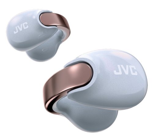 JVC HA-NP1T Pearl Edition vezeték nélküli nyitott fülklipsz fülhallgató 24 óra üzemidő, IPX4, Bluetooth 5.3, gyöngyházfényű mélykék szín