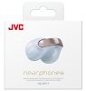 JVC HA-NP1T Pearl Edition vezeték nélküli nyitott fülklipsz fülhallgató 24 óra üzemidő, IPX4, Bluetooth 5.3, gyöngyházfényű mélykék szín