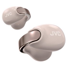   JVC HA-NP1T Pearl Edition vezeték nélküli nyitott fülklipsz fülhallgató, 24 óra üzemidő, IPX4, Bluetooth 5.3, lágy barackos gyöngyházfényű homokszín 