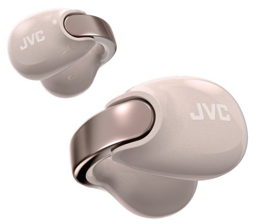 JVC HA-NP1T Pearl Edition vezeték nélküli nyitott fülklipsz fülhallgató, 24 óra üzemidő, IPX4, Bluetooth 5.3, lágy barackos gyöngyházfényű homokszín 
