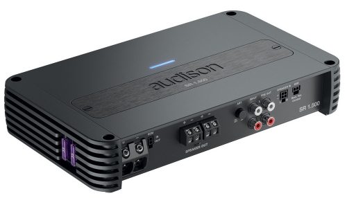Audison SR 1.500 ver.2 mono autóhifi erősítő 1000W@1Ohm ADT D-osztály, OEM/ART, kompakt beépítés