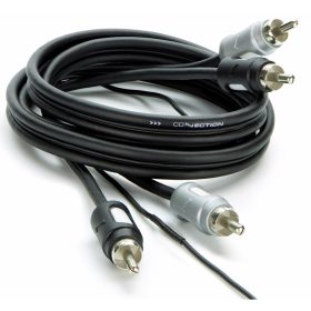   Connection FS2-550.2 2 csatornás RCA jelkábel 5,5 m vezérlőszállal, UCS árnyékolással, Soft Touch