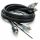 Connection FS2-550.2 2 csatornás RCA jelkábel 5,5 m vezérlőszállal, UCS árnyékolással, Soft Touch