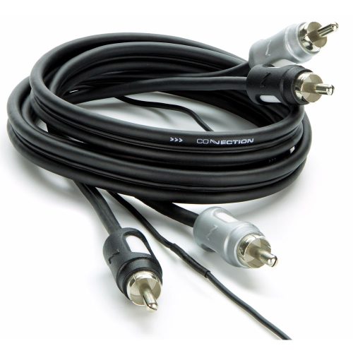 Connection FS2-550.2 2 csatornás RCA jelkábel 5,5 m vezérlőszállal, UCS árnyékolással, Soft Touch