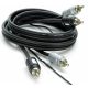 Connection FS2-550.2 2 csatornás RCA jelkábel 5,5 m vezérlőszállal, UCS árnyékolással, Soft Touch