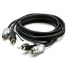 Connection FS2-550.2 2 csatornás RCA jelkábel 5,5 m vezérlőszállal, UCS árnyékolással, Soft Touch