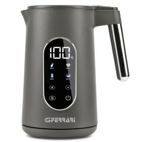   G3 Ferrari G10205 vízforraló grafit szín, állítható hőmérséklet 40-100°C, érintőképernyős kijelző, 1,7 liter