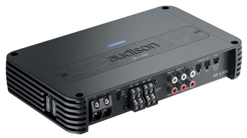 Audison SR 4.500 ver.2 4 csatornás D-osztályú autóhifi erősítő 130W x4, kompakt alumínium ház, fejlett ADT technológia