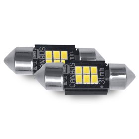   Phonocar 07701 Professzionális LED C5W izzó 31mm, 1,9W, 12V, IP65, tiszta fehér fény, prémium autós világítás