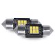 Phonocar 07701 Professzionális LED C5W izzó 31mm, 1,9W, 12V, IP65, tiszta fehér fény, prémium autós világítás