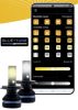 Phonocar 07537 H7 LED autóizzó Bluetooth vezérléssel, 12/24V, 5000 lm, állítható színhőmérséklet, off-road