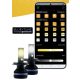 Phonocar 07537 H7 LED autóizzó Bluetooth vezérléssel, 12/24V, 5000 lm, állítható színhőmérséklet, off-road