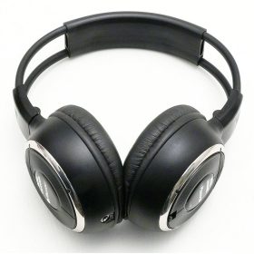   Phonocar VM405 Professzionális IR sztereó fejhallgató 2 csatornával, összecsukható kivitel, hordtáskával, autós multimédiához