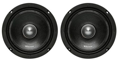 Phonocar 02786 Professzionális 165 mm-es középsugárzó pár, 240W csúcsteljesítmény, mély és tiszta hangzás autóhifi rendszerekhez