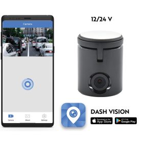   Phonocar VM440U menetrögzítő kamera Wi-Fi, 64GB microSD, Full HD, G-szenzor, autós applikációval