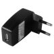 Phonocar 05213 Professzionális USB töltő 220V AC–5V DC átalakító, 500mA, kompakt utazóadapter