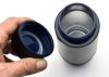 Phonocar 04995 Professzionális hordozható italmelegítő és hűtő palack, 330ml, alumínium belső, USB-C, 2-45°C