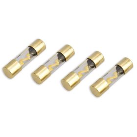   Phonocar 045202 Prémium üveg biztosíték 40A prémium aranyozott végekkel, autóhifi rendszerekhez, 4 db-os csomag