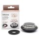 Phonocar 049742 Prémium Solar illatosító készlet whiteLotus aromakapszulával, automatikus forgás, 40 napos frissesség, AirEssence technológia, autós aromaterápia